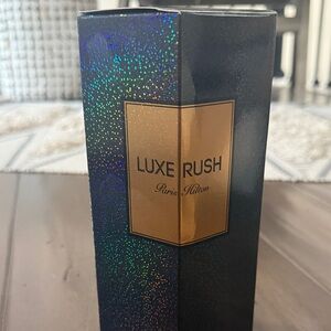 Paris Hilton Luxe Rush Black and Gold Packaging